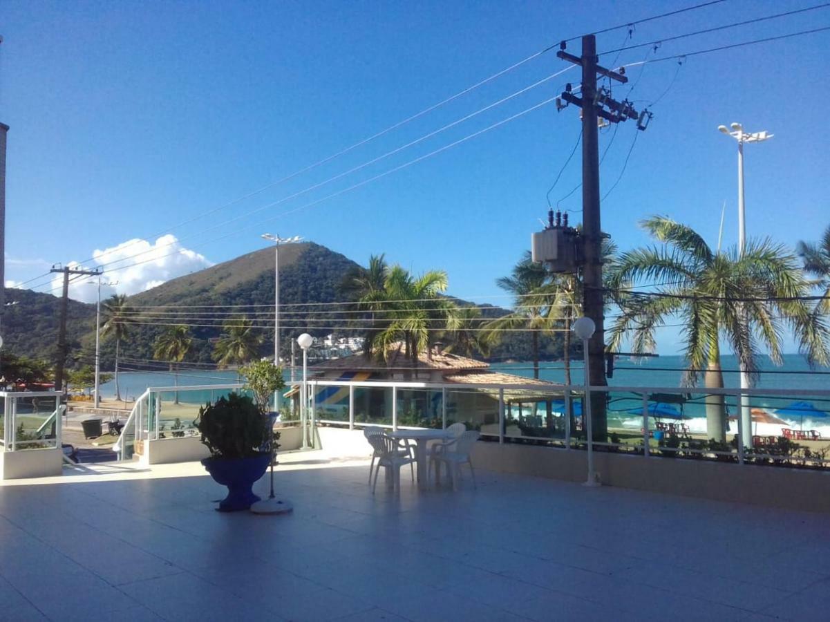 Ap na Avenida da Praia Caraguatatuba Exterior foto
